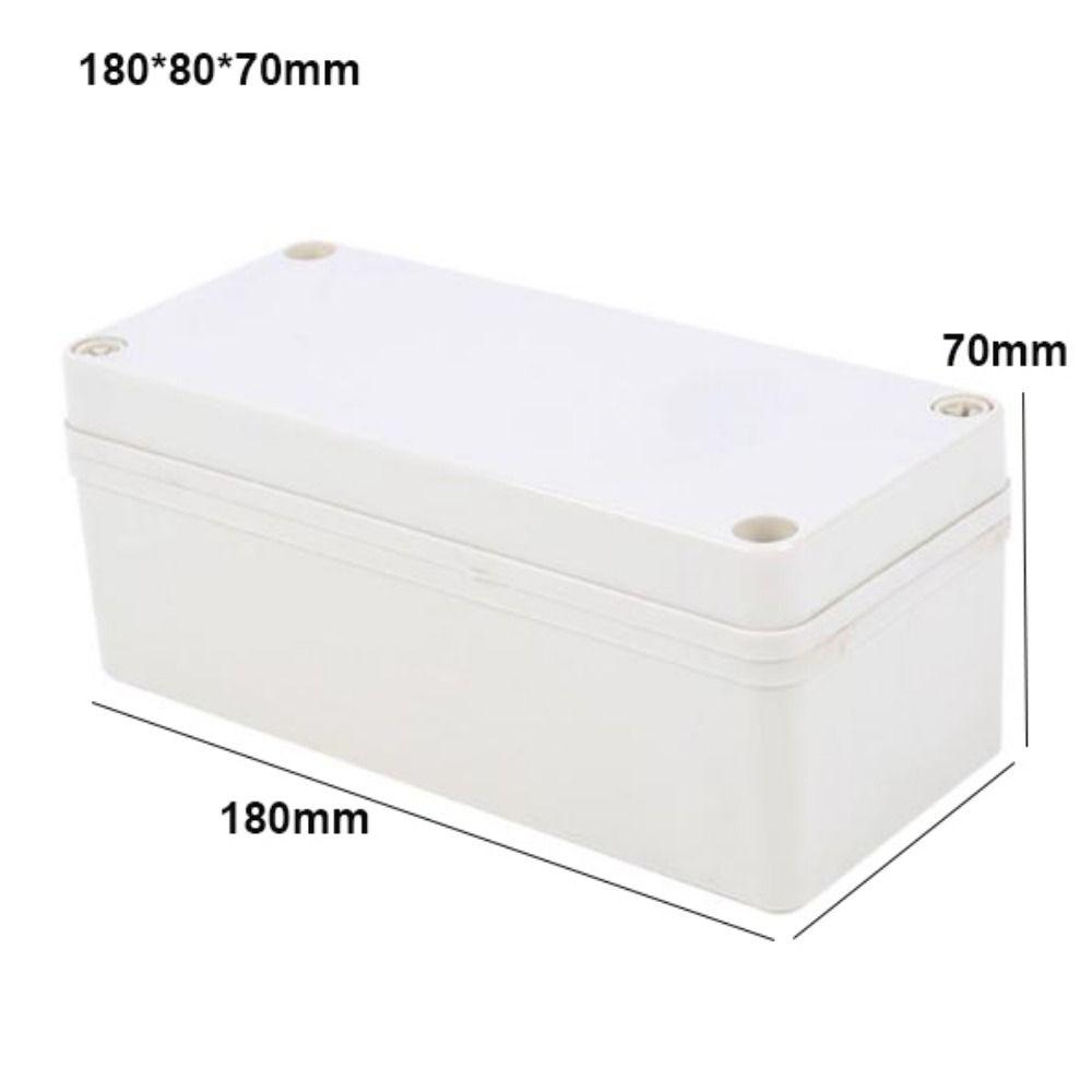White Black Project Enclosure Boxes ABS Plastic Housing Instrument Case Electronic Supplies