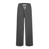 Women's Casual Drawstring Elastic Waist Pants Comfortable Straight Yoga Loose Color Pants
