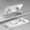 KEYSION Magnetic Phone Case for HONOR X9d 5G X9c Smart Metal Paint Upright Kickstand Shockproof Cover for Honor Magic 8 7 Lite 5G