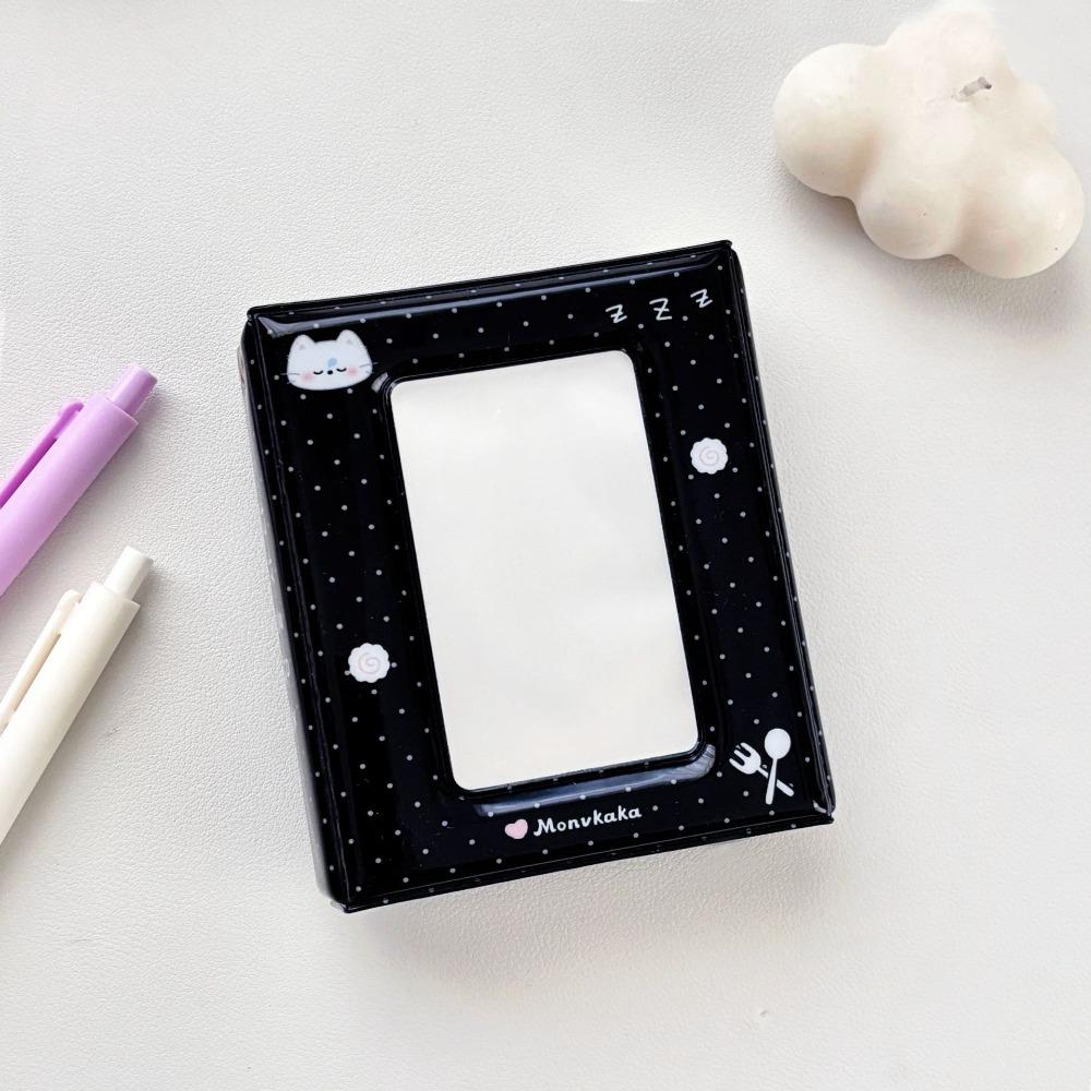 

Cute PVC Photo Card Holder Polka Dots 40 Pockets Photo Album Photocard Binder