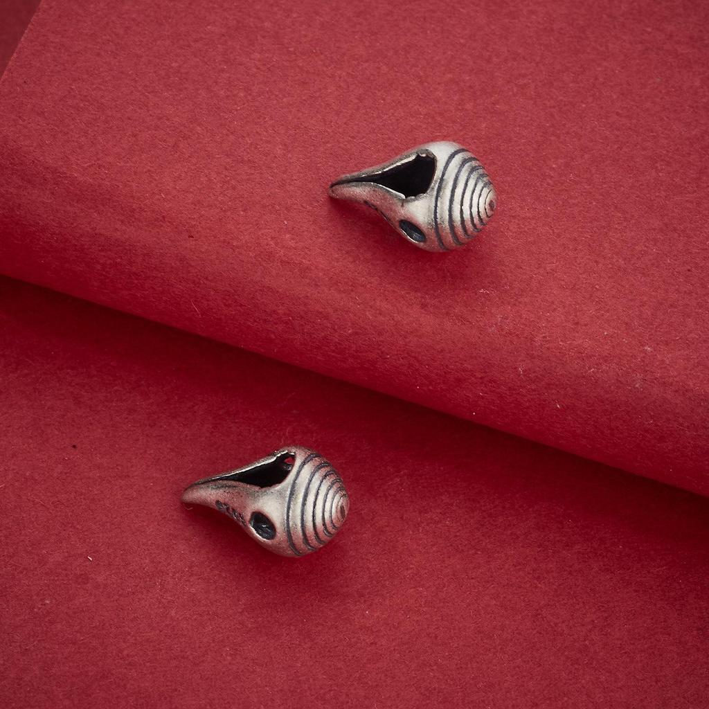 S925 Sterling Silver Conch Spacer Beads for DIY Bracelets and Necklaces