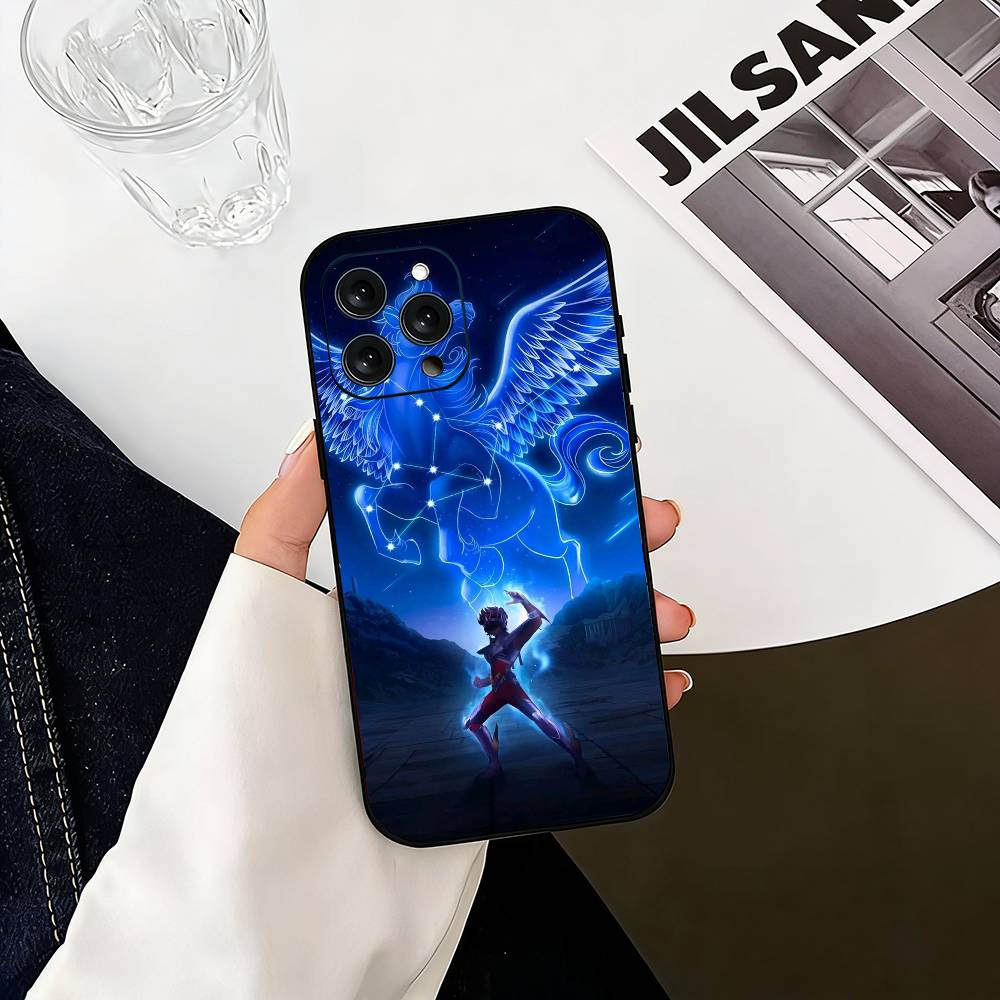 Saint S-Seiya K-Ritter Handyhülle Silikon Weich Für IPhone 17 16 15 14 13 12 11 X XR Plus Pro Max Plus