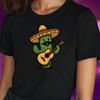 T-Shirt Women Cactus Fiesta Motif Cotton Size S To 3XLWill Open In New Window or Tab