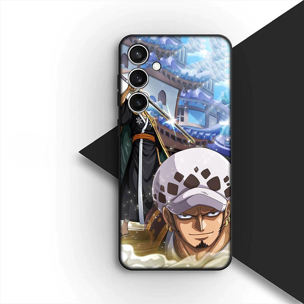Trafalgar D ONE Luffy PIECE Water Law Phone Cover for Apple iPhone 17 14 15 16 Plus Pro Max 16E ProMax + 16Plus 14+ 16+ Case