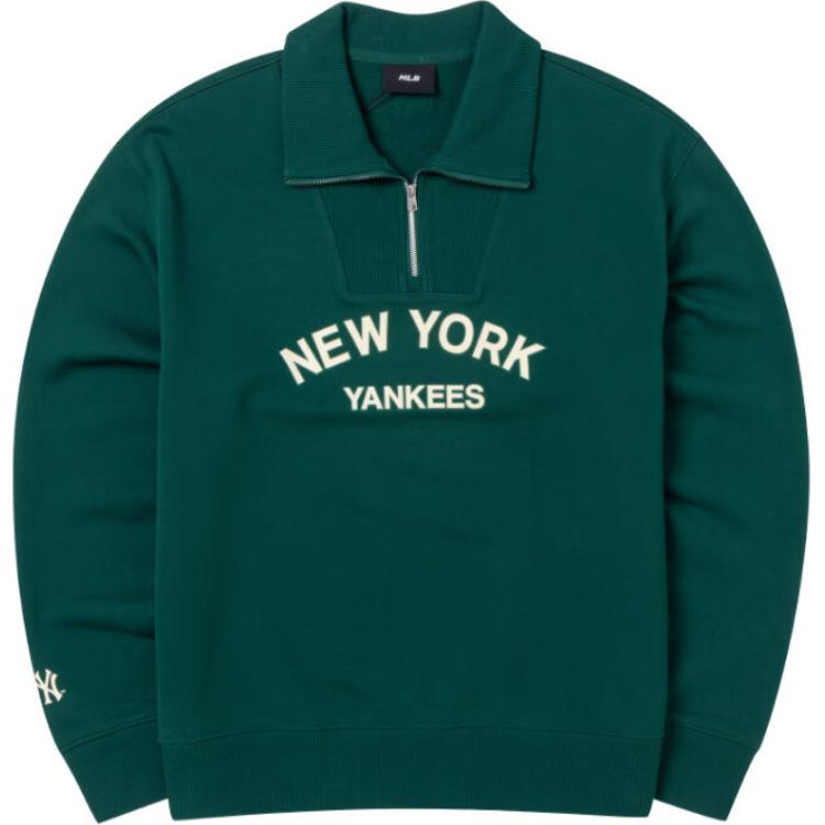 New MLB New York Yankees NewYork Collection Sweatshirt Unisex Dark Green 3AMTV0244-50GND