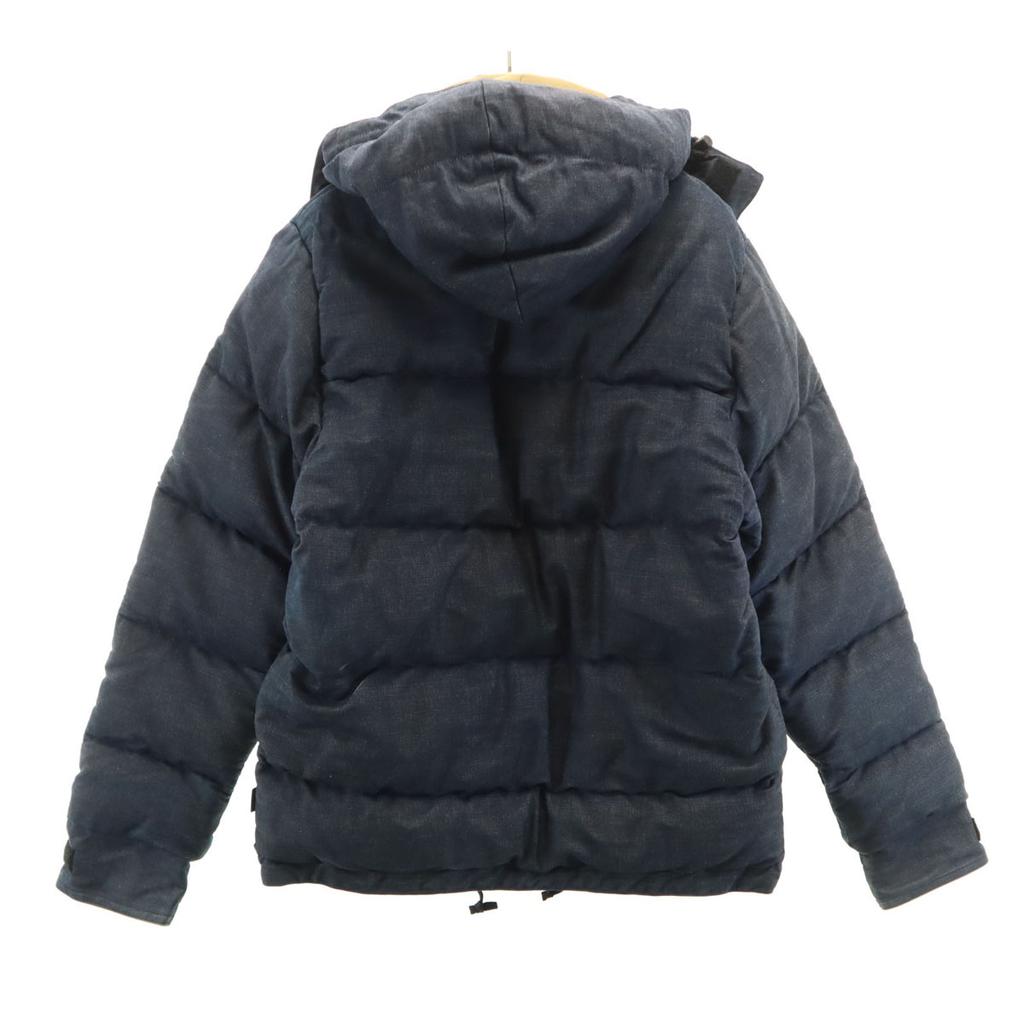 Blue Blue Made In USA Crescent Down Work Denim Down Jacket S Navy Men's Used
