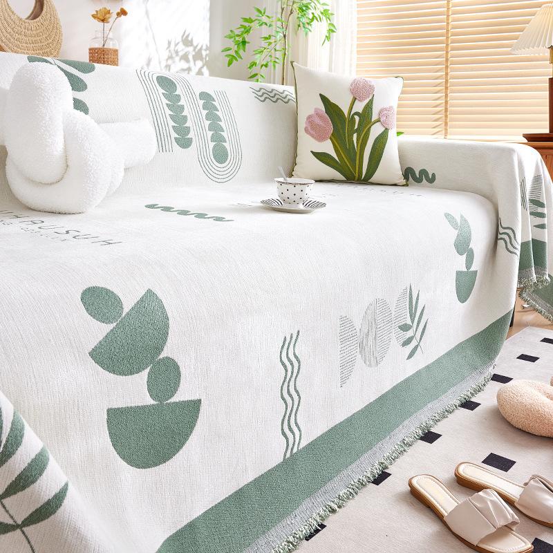 Chenille Sofa Towel Four Seasons Universal All-Inclusive Sofa Cover Dust Cover One-Piece Sofa Large Cover Cloth Cushion