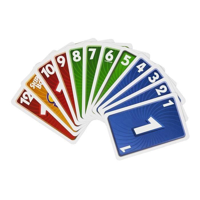 Mattel Games - Skip Bo - Family Card Game - Ages 7 and Up 52370