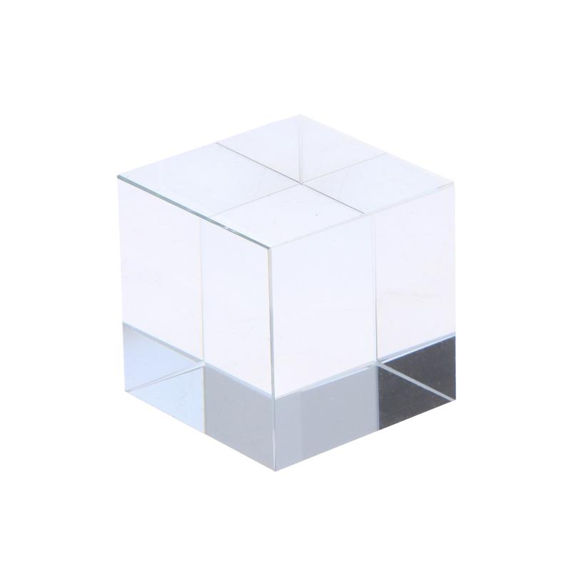 Engravable K9 Crystal Block Transparent Blank Cube Glass Paperweight for Home Office Desk Decor DIY Art Craft