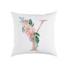 Pillow Sofa Cushion Home Office Cushion Letter Flower Pillow Bedside Backrest Car Pillow Cover