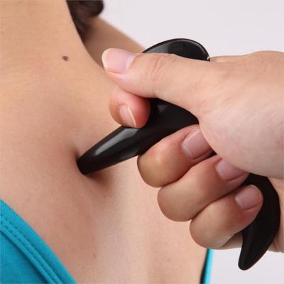 Genuine Natural Stone Needle Massage Body Acupuncture Foot Shoulder Back Neck Point Stick Tool