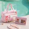 Beach Bag Portable Transparent Clothes Makeup Pouch Shopping Handbag Large Picnic Basket Travel Organizer Travel Essentials