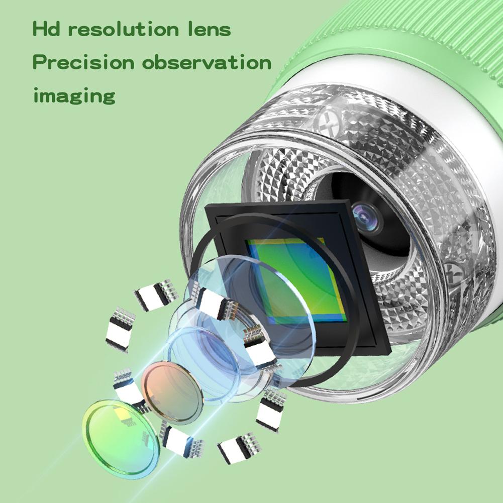 Children's Handheld Microscope With Rotating Focus 2 Inch Screen 1000x Zoom Mini Handheld Microscope Camera For Outdoor Science