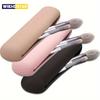 Travel Makeup Brush Holder,Silicon Trendy And Portable Cosmetic Face Brushes Holder,Soft And Sleek Makeup Tools Organizer