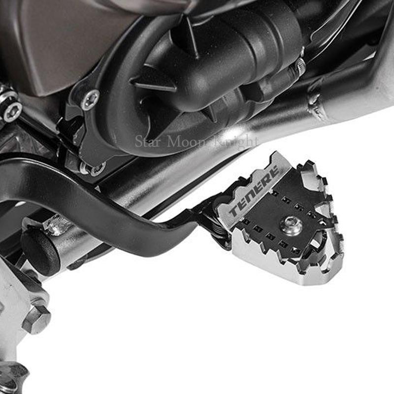 

FOR YAMAHA TENERE 700 Tenere700 XTZ 700 T700 Motorcycle Accessories Brake Lever Extension Pedal Step Tip Plate Enlarge Extender