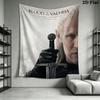 Tapiz de Pared de Daemon Targaryen Colgante de Pared Estético Manta de Tela Impresa Tapices Decorativos para Dormitorio Sala de Estar Decoración del Hogar
