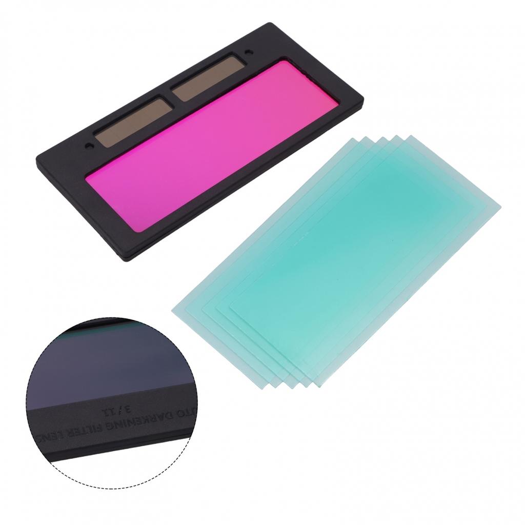 Ergonomic Design Auto Darkening Lenses for Various Welding Tasks