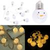 1.5M 10 LED Lights Fairy String DIY Festival Garden Yard Decoration Warm White