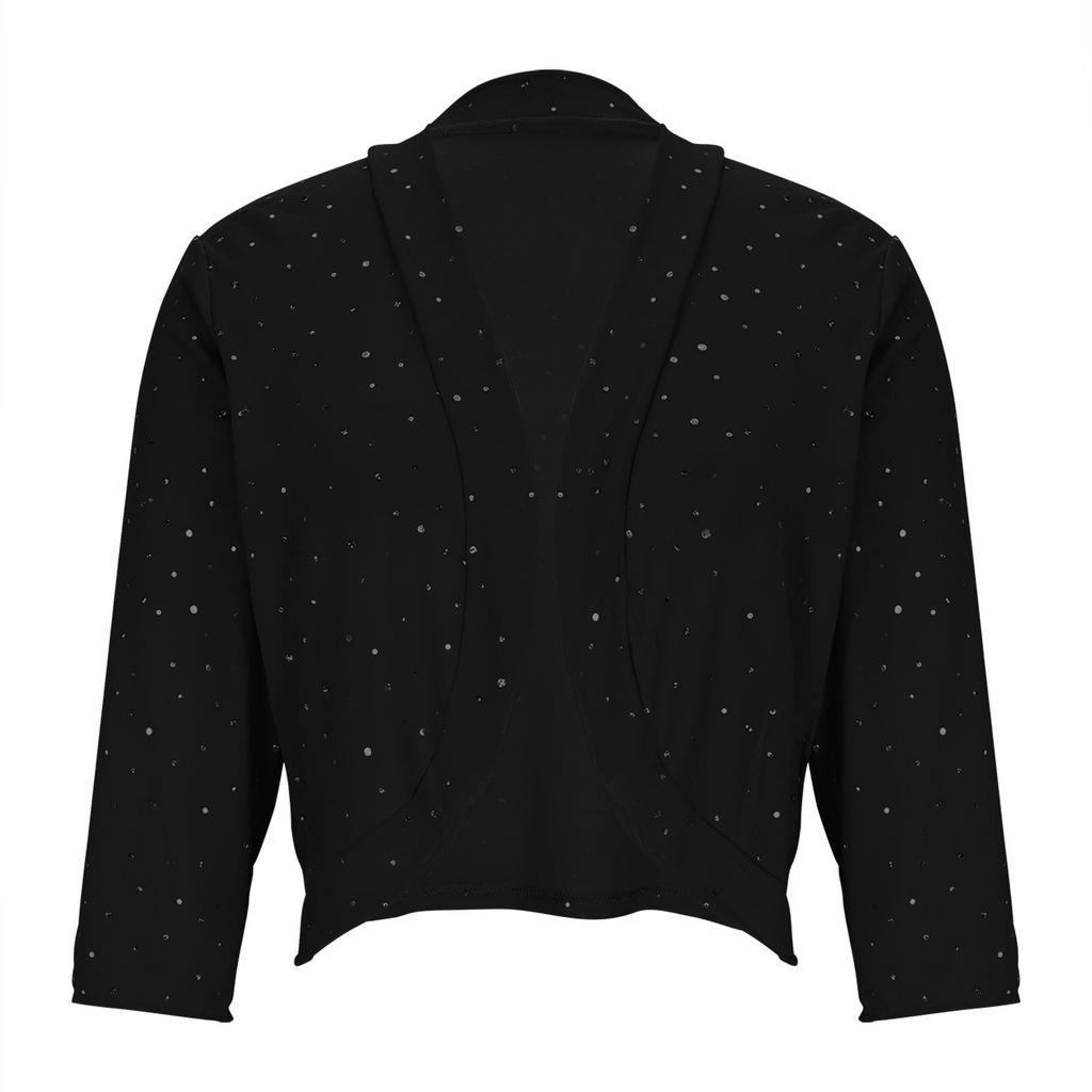 Fashionable Women's High-elastic Mesh Three-quarter Sleeve Sun Cardigan Shirt Jacket