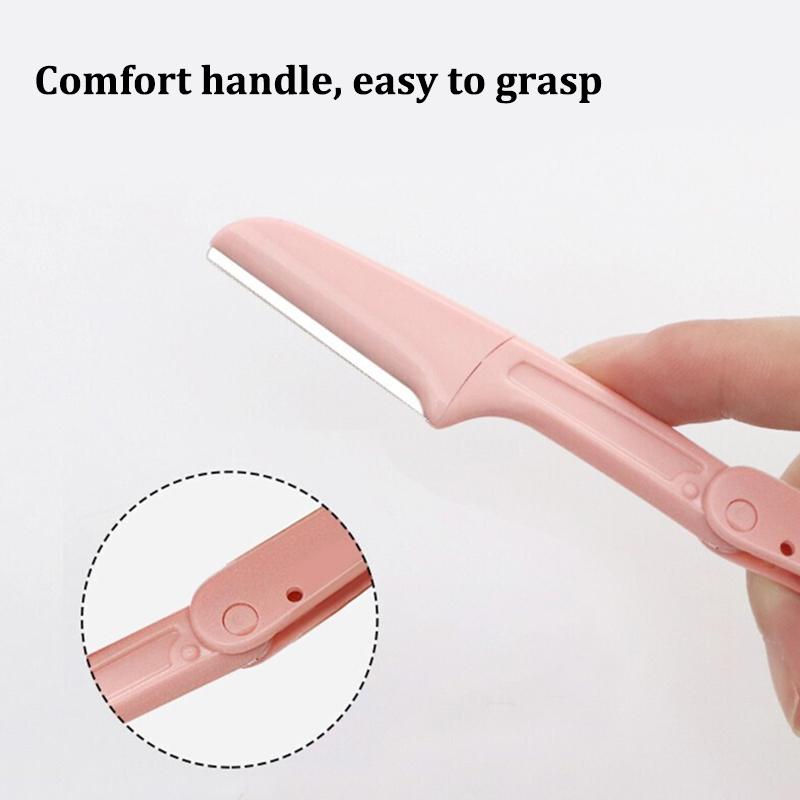 1 Pcs Eyebrow Trimmer Makeup Tools Safe Eye Brow Razor Face Body Hair Removal Shaver Blades Women Eyebrows Shaping Knife