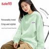 Baleno Women's Oversized Crewneck Pullover Sweatshirt
