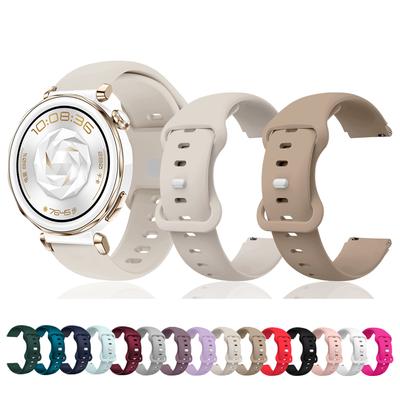 18mm Silicone Strap Compatible with Huawei Watch GT5 Pro/GT5/GT4 41mm 42mm Quick Release Wristband for Huawei GT5 Pro 42mm Strap