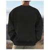 Christmas Tree Black Sweatshirt Cotton Material Festive Vehicle Design Holiday Season Sweatshirt Plus Size