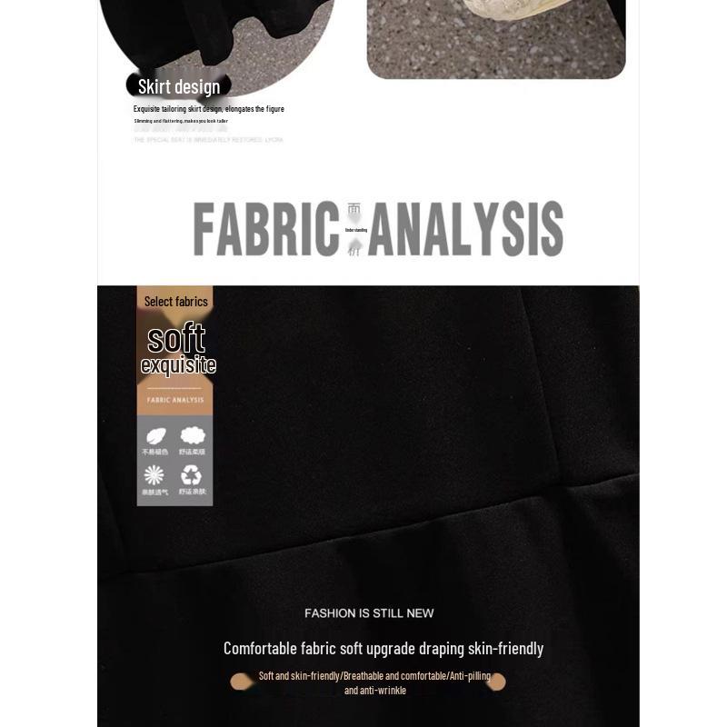 Women's Plus Size Spring/Summer Sweet Slimming Two-Piece Dress