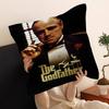 Classic Movie Gangsters The Godfather Personalized Picture Text Home Decorative Pillows Household Gifts 45X45Cm