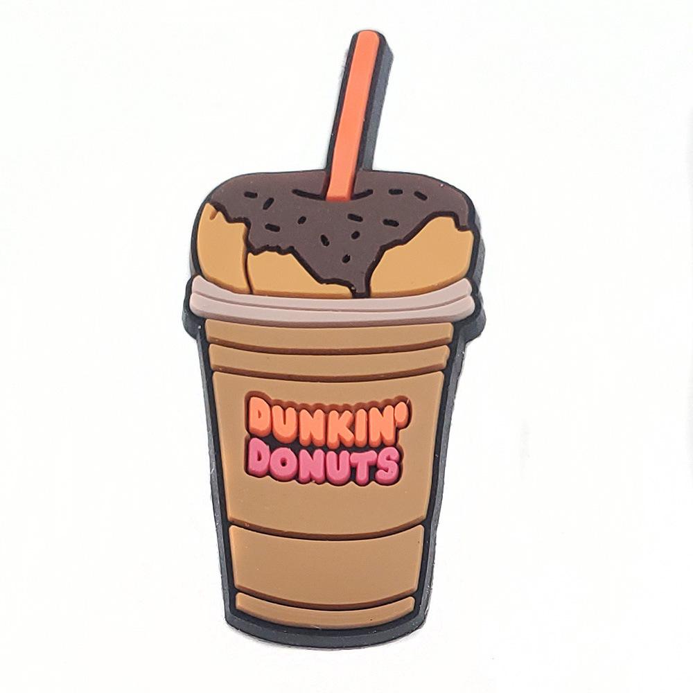 

Мягкие ПВХ шармы для обуви Dunkin Donuts - Аксессуары для клогов и украшения для садовой обуви