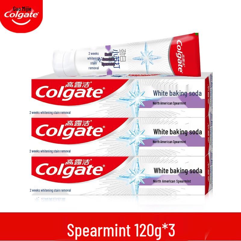 Colgate Strong White Baking Soda Spearmint Toothpaste