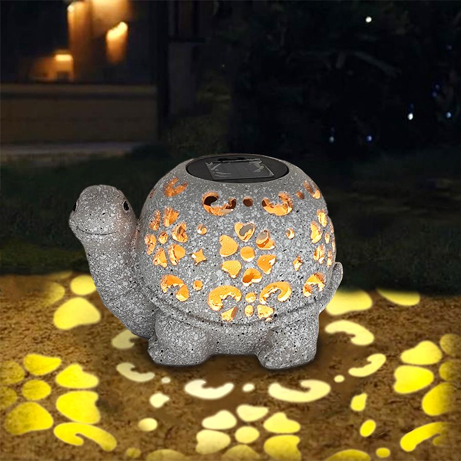 Solare Außenstatue Statue mit Licht Geburtstagsgeschenk für Mama, Einzigartiges Geschenk für Frauen, Gartendekoration für den Frühling