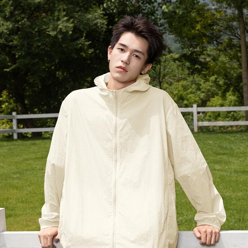 JEEP Men's UV Protection Quick-Dry Hooded Outdoor Jacket