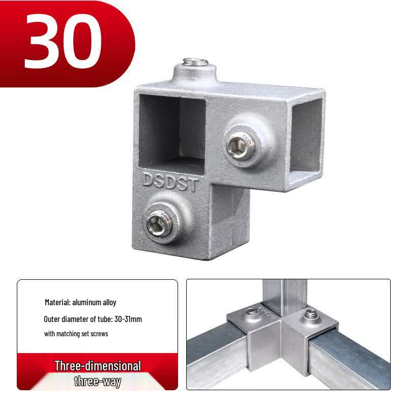 Weld-Free Aluminum Square Tube Connectors