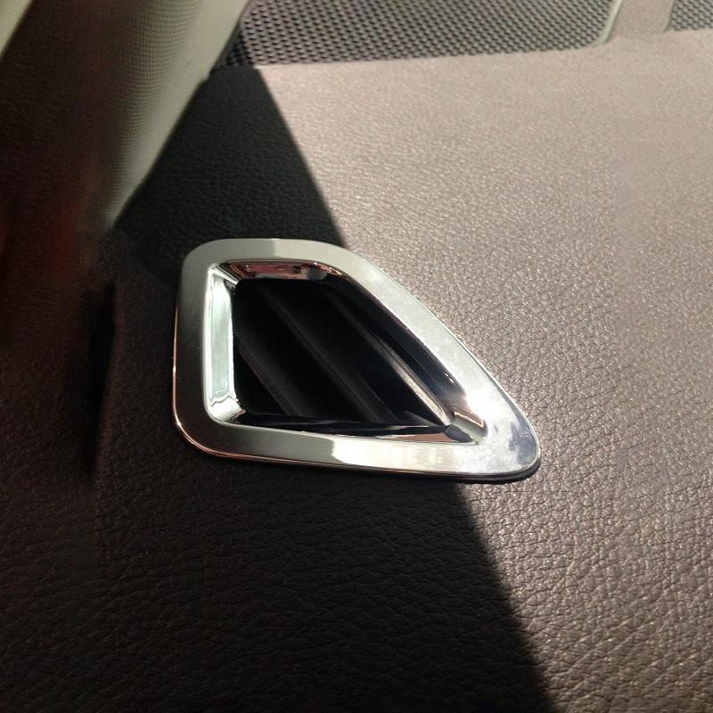Pro Jeep Cherokee KL 2014 2015 2016 2017 2018 2019 2020 2024 ABS plastová palubní deska Auto Orámování výdechu ventilace Krycí nálepky