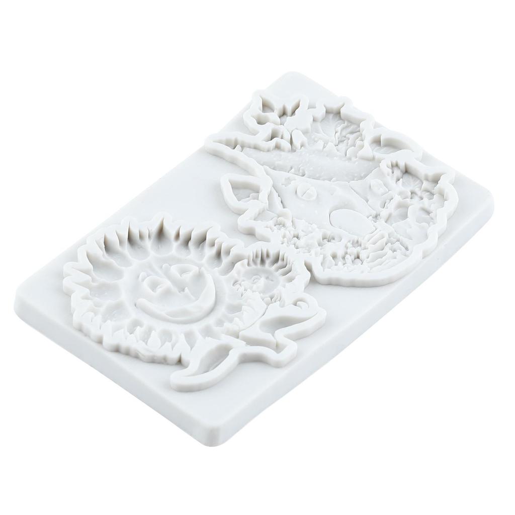 Fairy Garden House Silicone Mold Sunflower House Treehouse Fondant Molds Cake Decorating Tools Theme Cake Dessert Decorated Chocolate Candy Mold