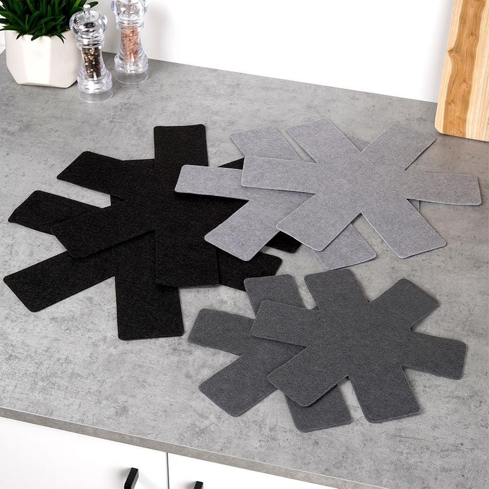 3x Beschermende Spacers voor Pannen, Potten, Borden, Pads, Keukenmatten