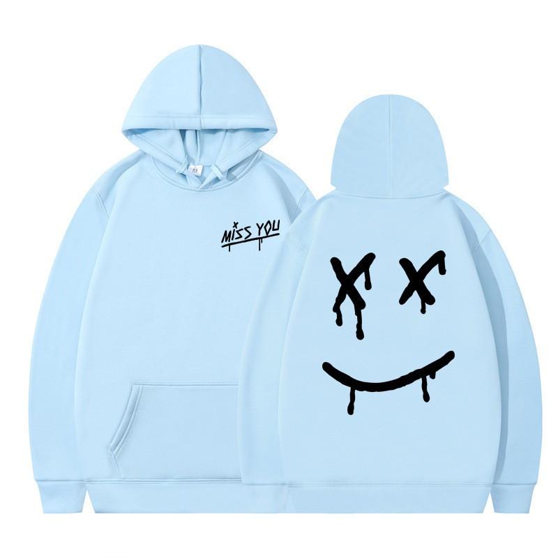 Louis Tomlinson Inspired Unisex Hooded Sweatshirt Winter Printed Cotton Blend Warm Oversized Pullover