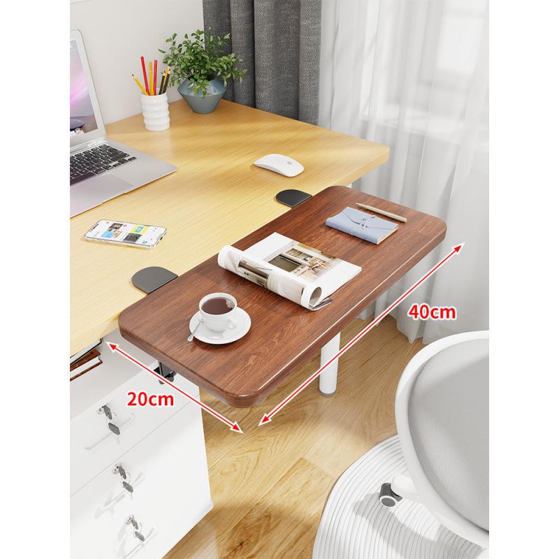 Składana Podpórka pod Nadgarstki do Klawiatury Biurkowej: Wydłużony wspornik krawędzi stołu do stanowiska pracy w akademiku