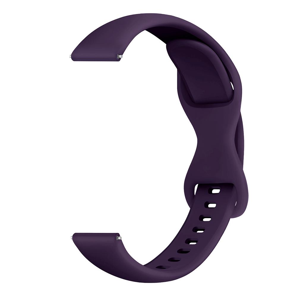 14MM Atmungsaktives Silikon-Uhrenarmband mit Schmetterlingsverschluss Kompatibel mit Garmin Lily / Lily 2