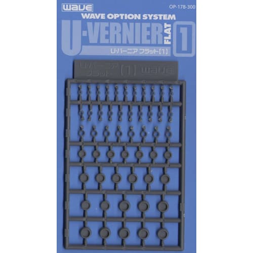 

Wave Option System Series U-Vernier Flat 1 Plastic Model Parts OP178