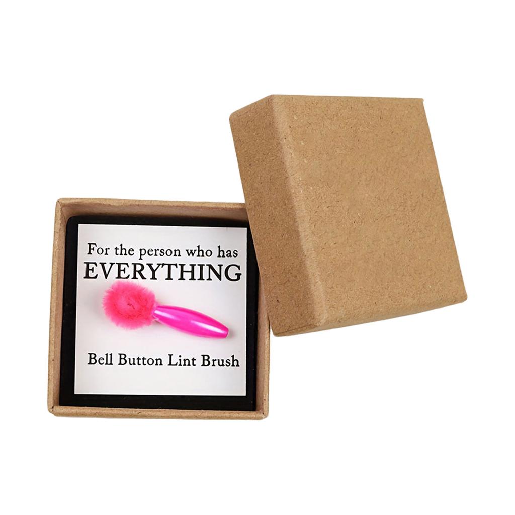 Fun Navel Brush Gift Box Set, Portable Card Cleaner, Innovative Birthday Prank Gift