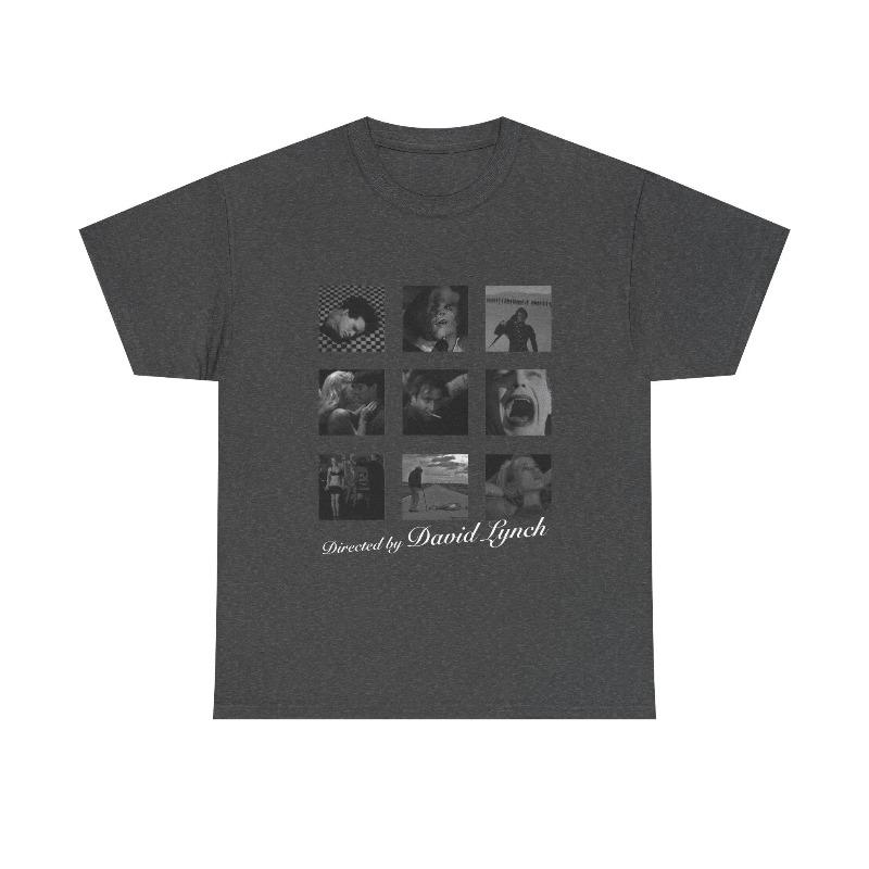 David Lynch Retro Style Tshirt Retro Mens Tshirt for Movie Enthusiasts Summer New Style Suitable for Both Men and Women