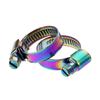 Morsetti/Fascette per Tubi Moto Colore Placcato Clip Filtro Aria