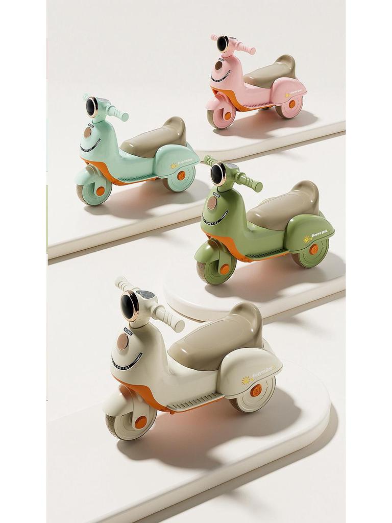 Kids Balance Bike & Walker for Ages 1-3: Pedal-Free Glider Tricycle