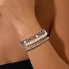 Fashion Bracelet Beaded Bracelet Set, Temperament Imitation Pearl Simple Multi-layer Bracelet