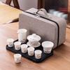 Ceramic Portable Travel Tea Set, Household Gift, Business Company To Send Customers High-end Gifts