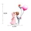 Cartoon Couples Car Ornament Model Wedding Couple Figure Car Center Console Balloon Decoration Auto Interior Dashboard Gifts