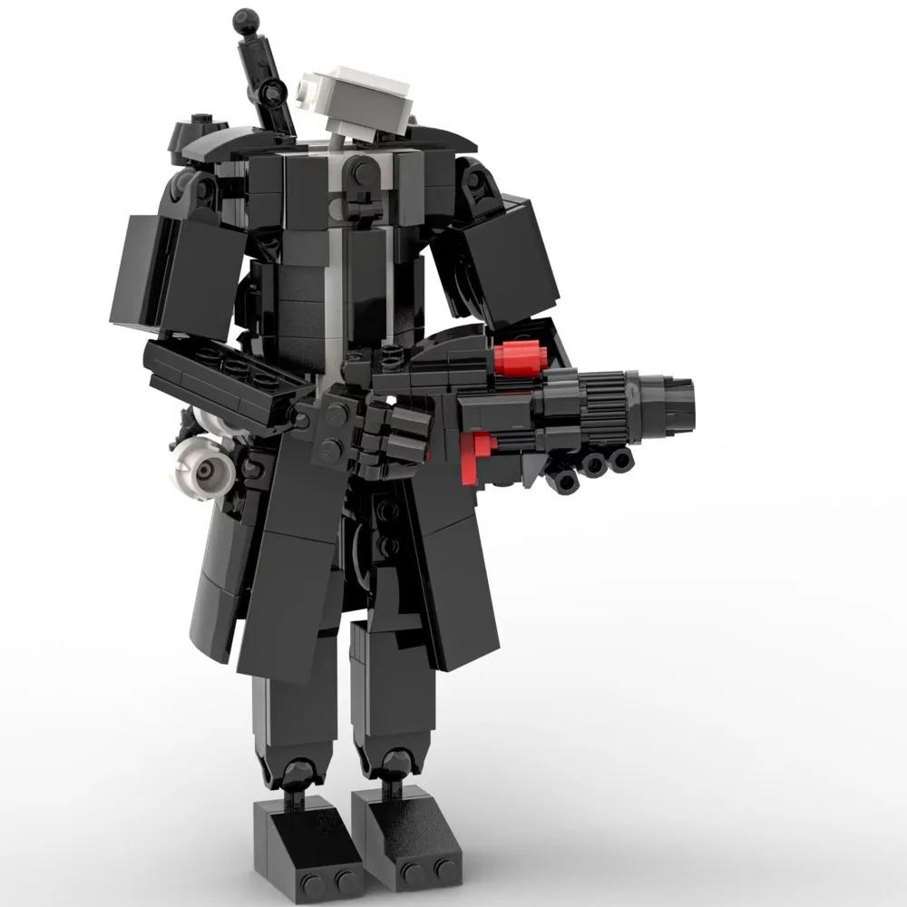 Skibidi Toilet Building Blocks Toy Titans Cameraman Speakerman Drillman TV Man Woman Camera Speaker Man G Drill Man Figure Toy