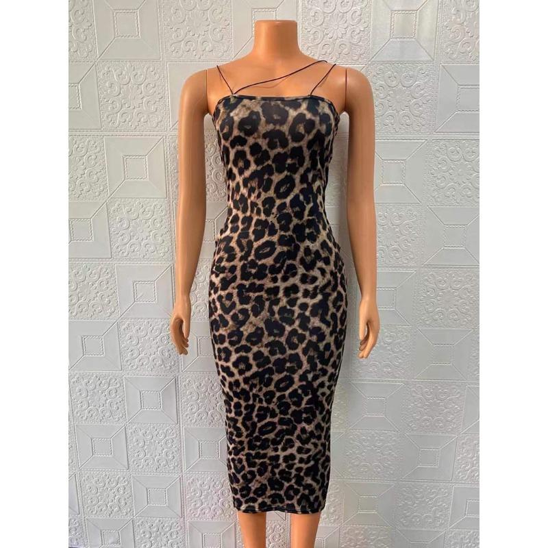 Rochie de vară de damă Rochie cu halter Sexy fără spate Rochii lungi și adânci cu decolteu în V